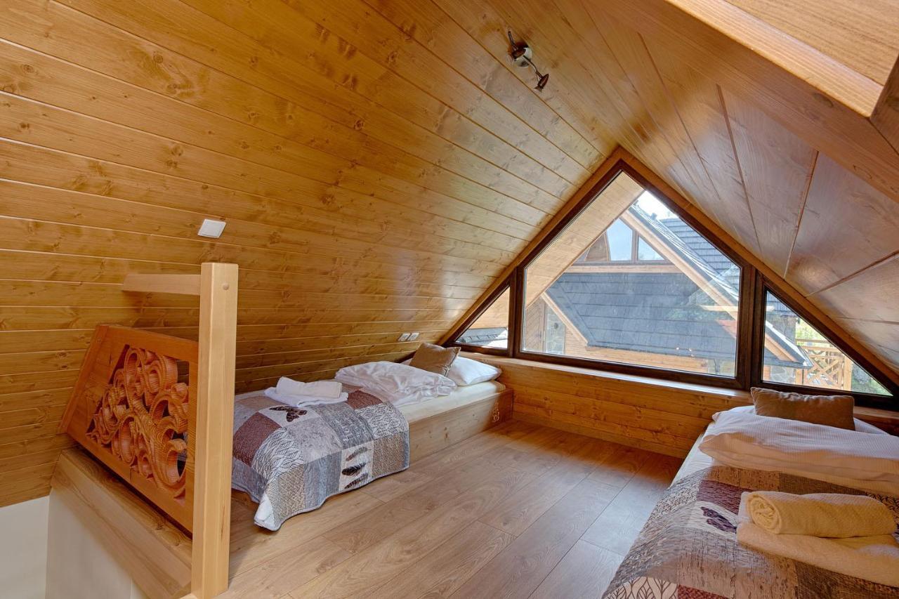 Tatrzanskie Echo Domki Regionalne Z Dwoma Lazienkami, Placem Zabaw I Przepieknym Widokiem Na Tatry Villa Zakopane Eksteriør billede