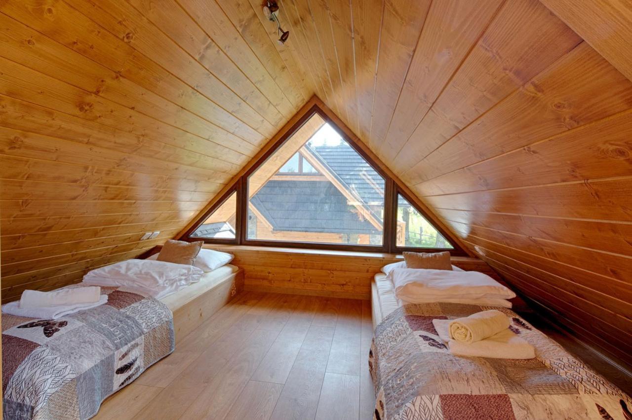 Tatrzanskie Echo Domki Regionalne Z Dwoma Lazienkami, Placem Zabaw I Przepieknym Widokiem Na Tatry Villa Zakopane Eksteriør billede